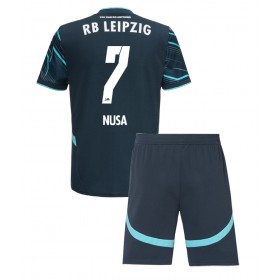 RB Leipzig Antonio Nusa #7 3rd Trikot 2024-25 Kurzarm (+ kurze hosen)